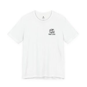 CRIBE Skull Outline Tee — Minimal Graphic T-Shirt